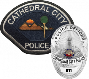 Badge Patch - Cathedral City Police Department